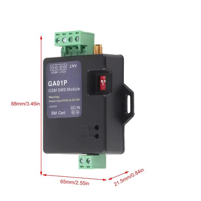 GA01P GSM Mini alerte de panne de courant à distance intelligente appel SMS alarme sécurité