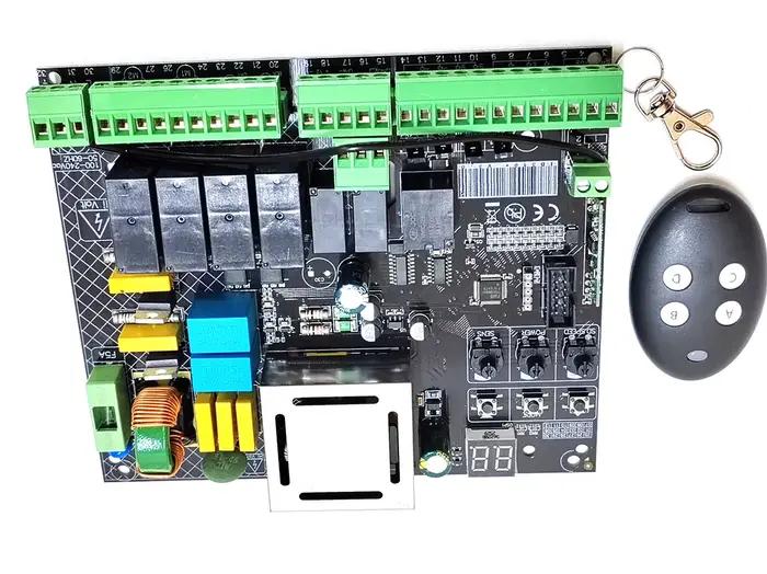 Ouvre-porte battante, carte de contrôleur de circuit imprimé de moteur à courant alternatif pour actionneurs