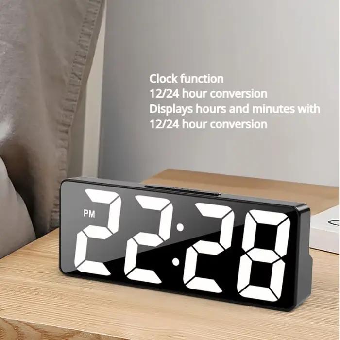Réveil numérique LED pour la maison