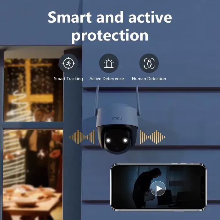 IMOU Cruiser SE + 3MP caméra extérieure PTZ Wi-Fi IP66