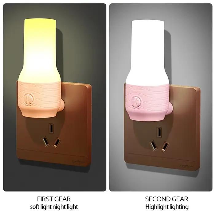 LED enfichable veilleuse LED gradateur bébé soins infirmiers oeil sommeil lumière chambre