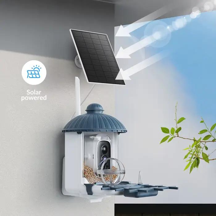 Caméra d'alimentation pour oiseaux HD 4MP