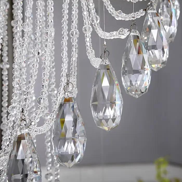 Lustre Rotatif Rond et Minimaliste en Clip