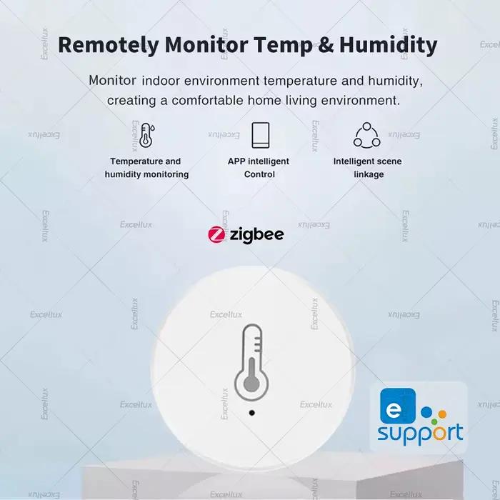 EWelink – capteur intelligent de température et d'humidité Zigbee