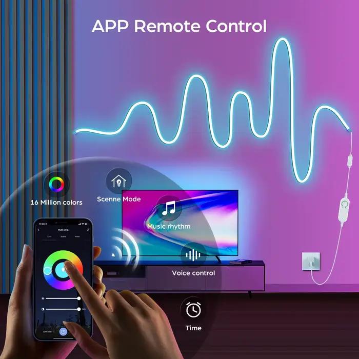 Bande lumineuse LED COB WiFi RGB
