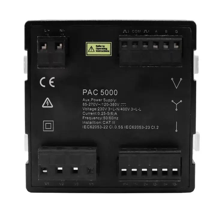 Compteur d'énergie triphasé intelligent KWh avec affichage LCD et communication RS485 Modbus pour la surveillance et l'analyse de la consommation d'énergie en trois phases à offrir pour la durabilité et l'économie d'énergie