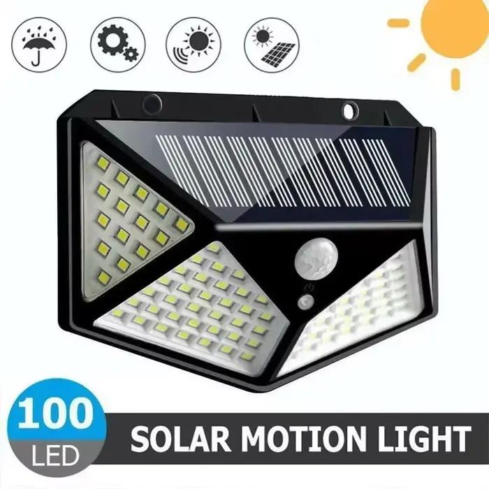 Lampe solaire LED multifonctionnelle avec détecteur de mouvement