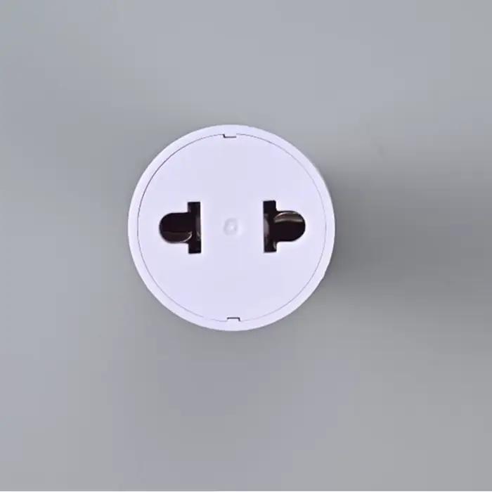 Adaptateur de douille d'ampoule E27 à brancher, convertisseur de douille de lampe, prise US EU, base de lampe pour luminaire domestique, pratique et durable