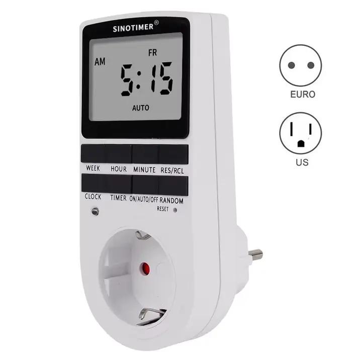 Prise murale électrique programmable