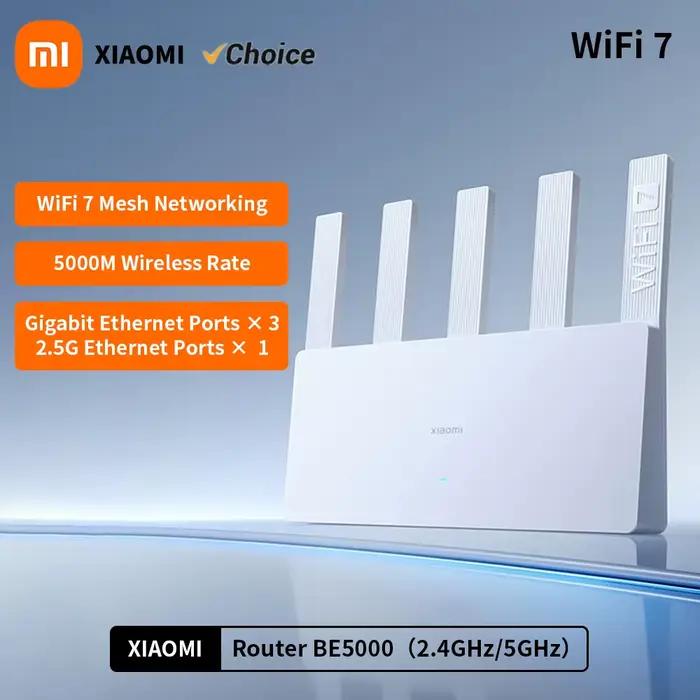 Xiaomi-Routeur BE5000 Wi-Fi 7 2.4/5GHz