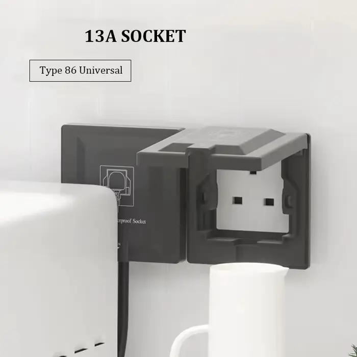 Prise encastrée pour salle de bain 13A