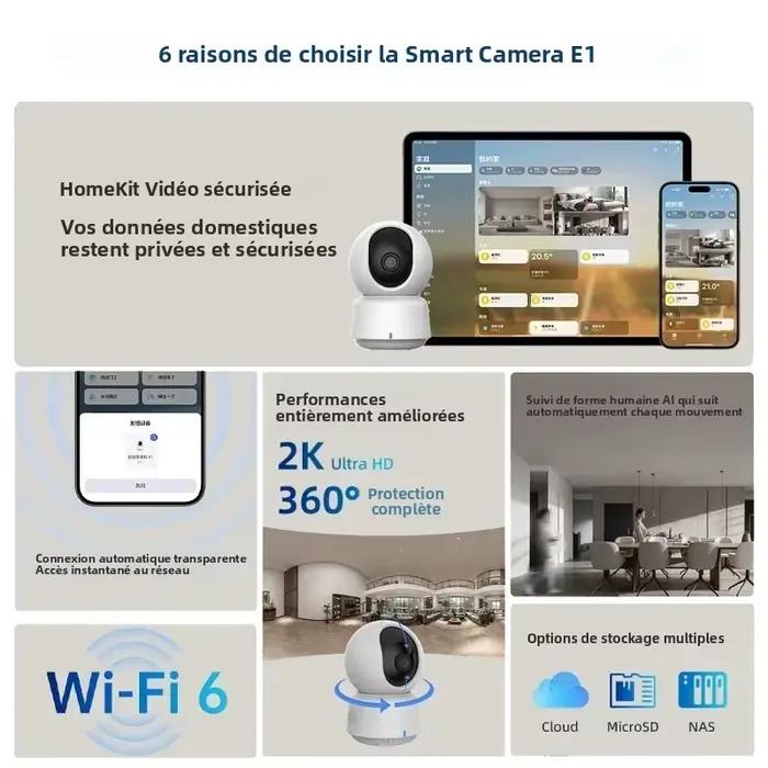 Caméra intelligente Aqara E1