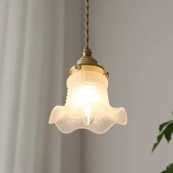 Abat-jour de plafond en verre