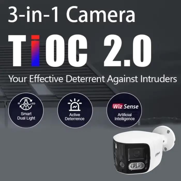 Dahua 4K 180 ° Caméra à double objectif