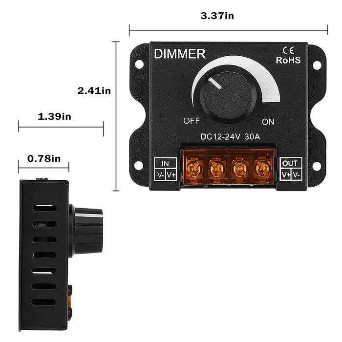 Variateur de bande lumineuse LED