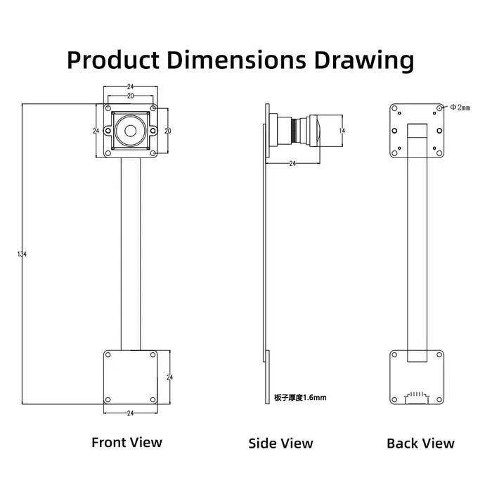 Module de caméra 4K 8MP CMOS IMX415