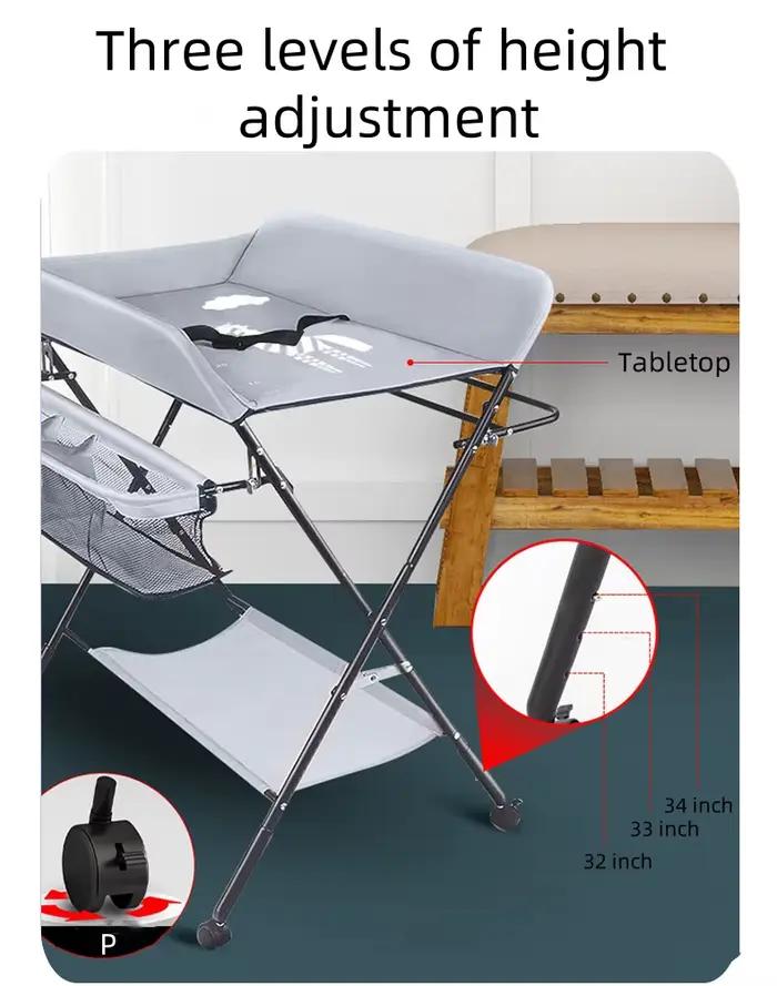 Table à langer multifonctionnelle pour bébé