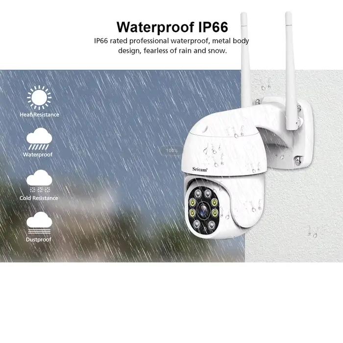 Sricam-Caméra de surveillance extérieure IP WiFi HD 2