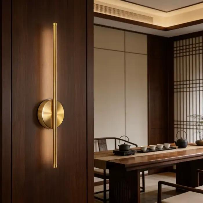 Applique murale sans fil à LED fonctionnant sur piles 5V avec télécommande
