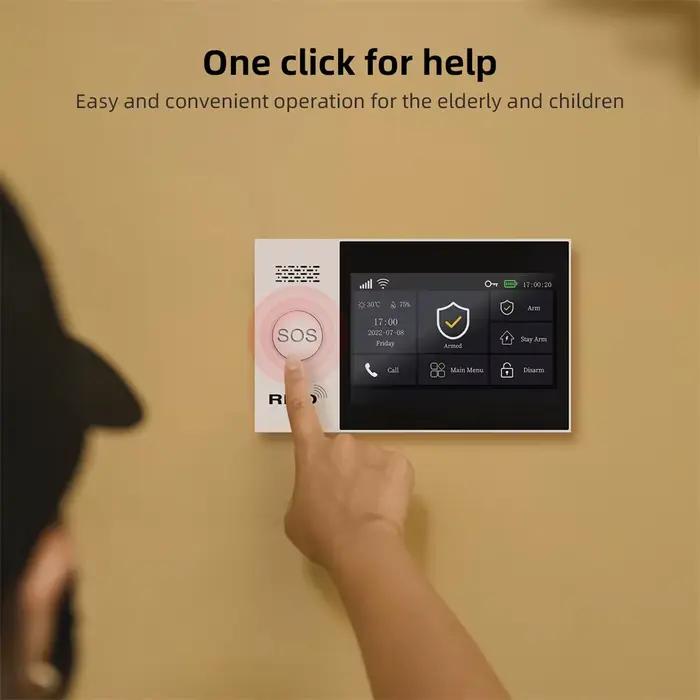 Système d'alarme GSM Wifi 4G
