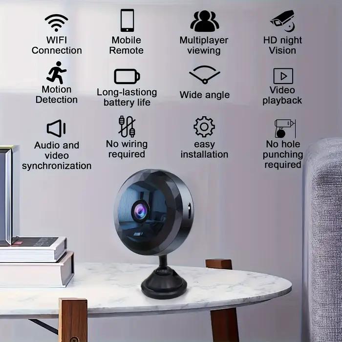 Mini caméra WiFi 1080P HD