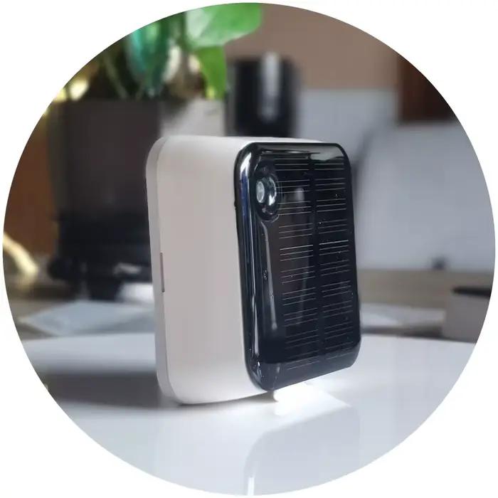 Haozee Tuya Zigbee capteur de lumière solaire IP65 étanche sans fil intelligent avec Support d'énergie