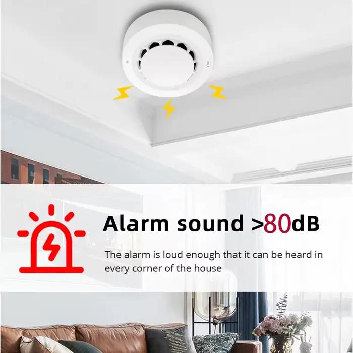 Détecteur de fumée WiFi Tuya