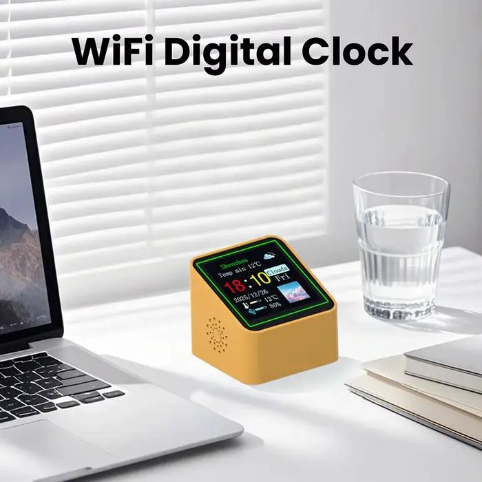 Station météo intelligente WiFi avec horloge