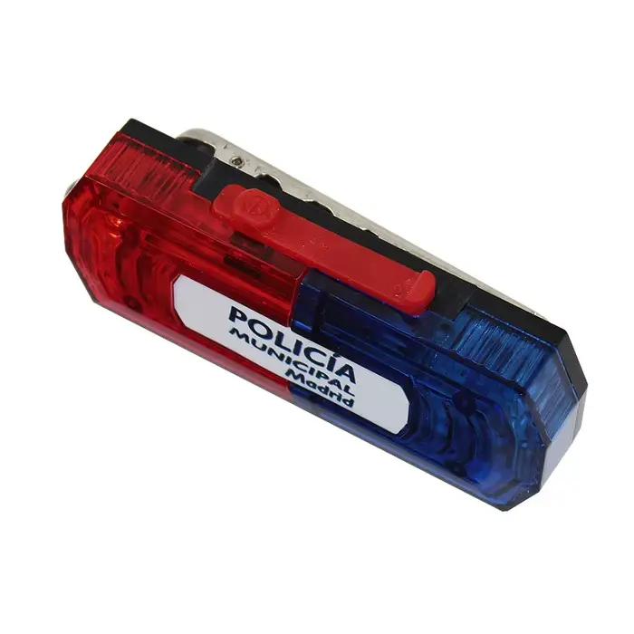 Lumière de Police Multicolore Clignotante avec Fonction de Sécurité et Personnalisation pour Adultes et Enfants Occasions de Sécurité et Loisirs