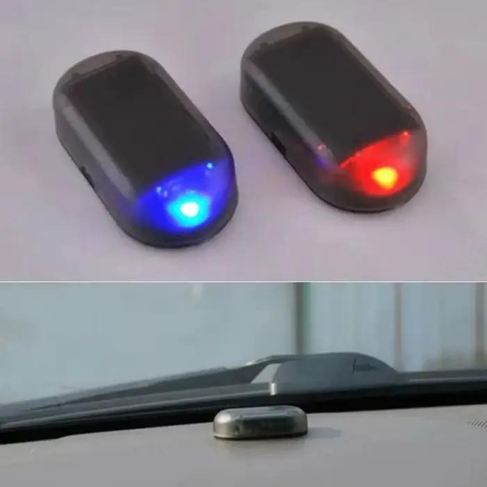 1 pièce Lampe de sécurité factice à LED solaire