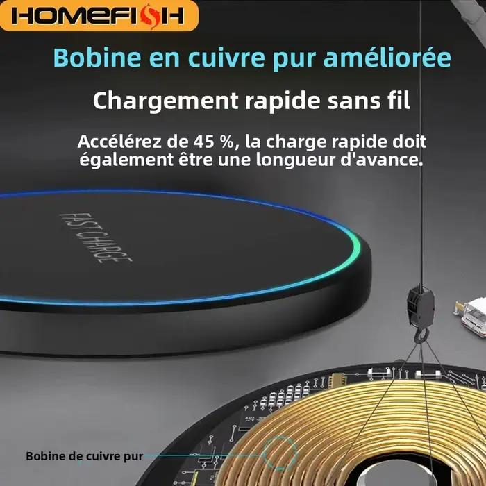 Chargeur sans fil pour téléphone