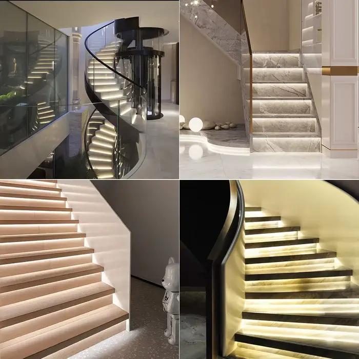 Bande lumineuse LED avec capteur de mouvement d'escalier