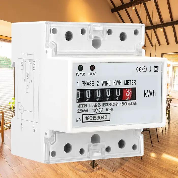 Compteur d'énergie monophasé DDM75S