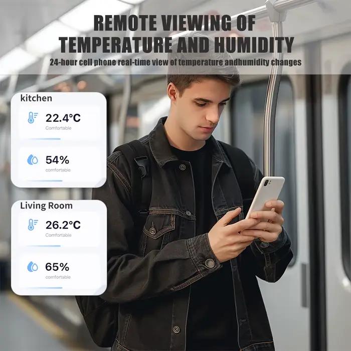 Capteur de température et d'humidité WiFi Tuya