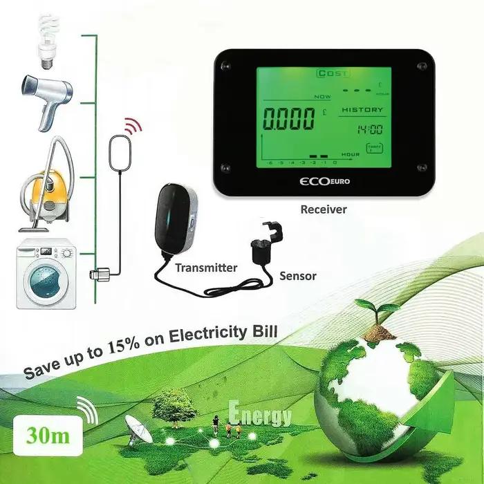 Wattmètre numérique compteur de puissance cc consommation électrique