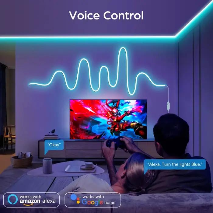 Bande lumineuse LED COB WiFi RGB