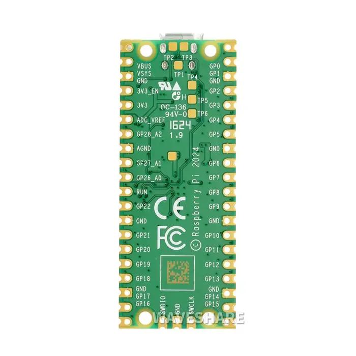 Carte Raspberry Pi Pico 2 basée sur la puce officielle RP2350