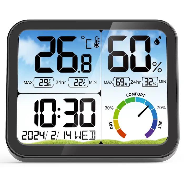 Compteur de température et d'humidité domestique