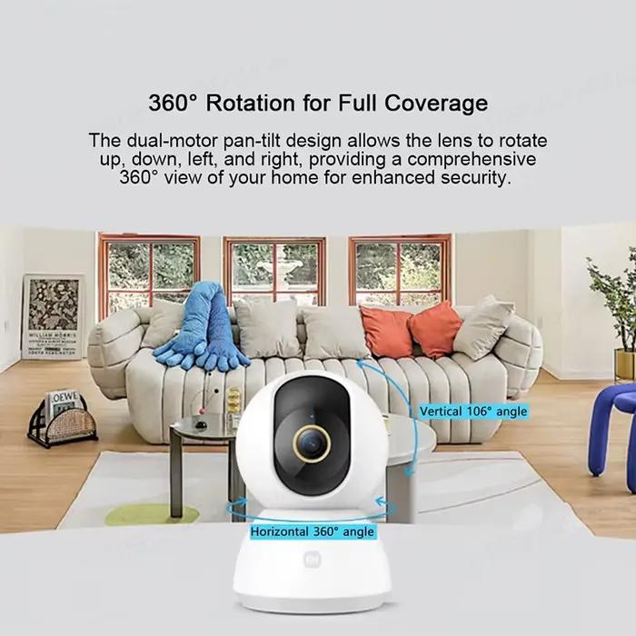 XIAOMI Caméra Wifi intelligente de sécurité domestique PTZ 2K