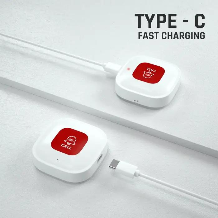 ACJ WiFi bouton d'appel d'urgence intelligent TUYA SOS soignant téléavertisseur téléphone alerte transmetteur