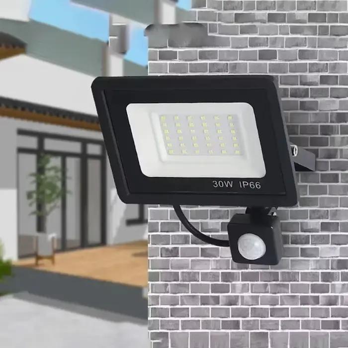 Projecteur LED 220V avec détecteur de mouvement