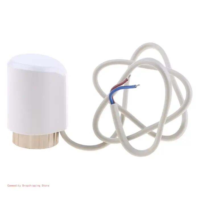 10 actionneurs thermiques électriques 230V normalement fermés NC M30 \ 1.5mm TRV