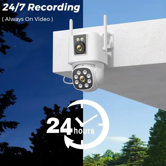 Caméra solaire 4G extérieure Wifi PTZ