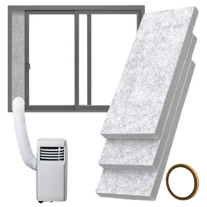 Panneaux en mousse isolés pour Kit de joint de fenêtre AC Portable