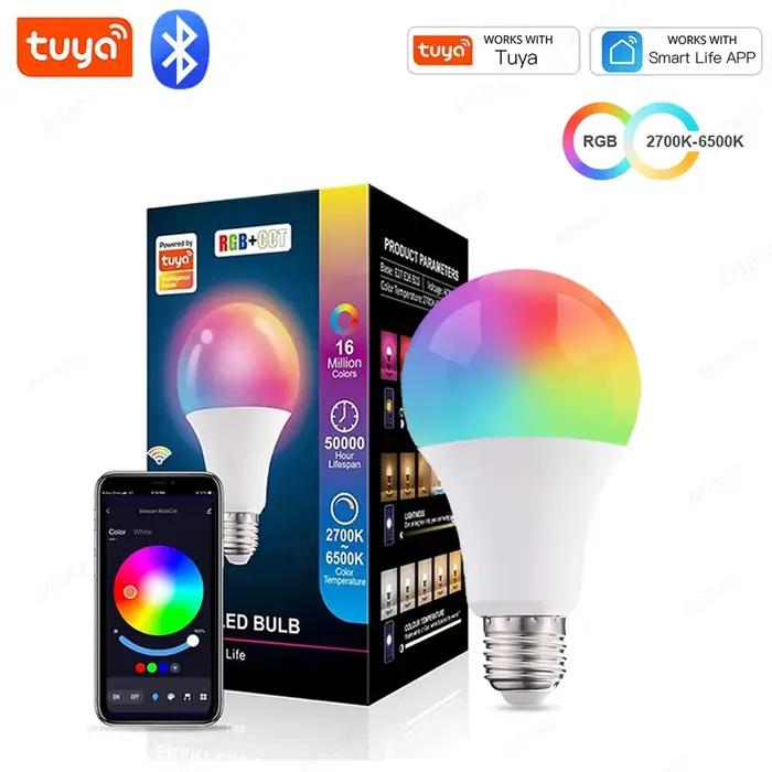 Ampoule LED intelligente Bluetooth Tuya