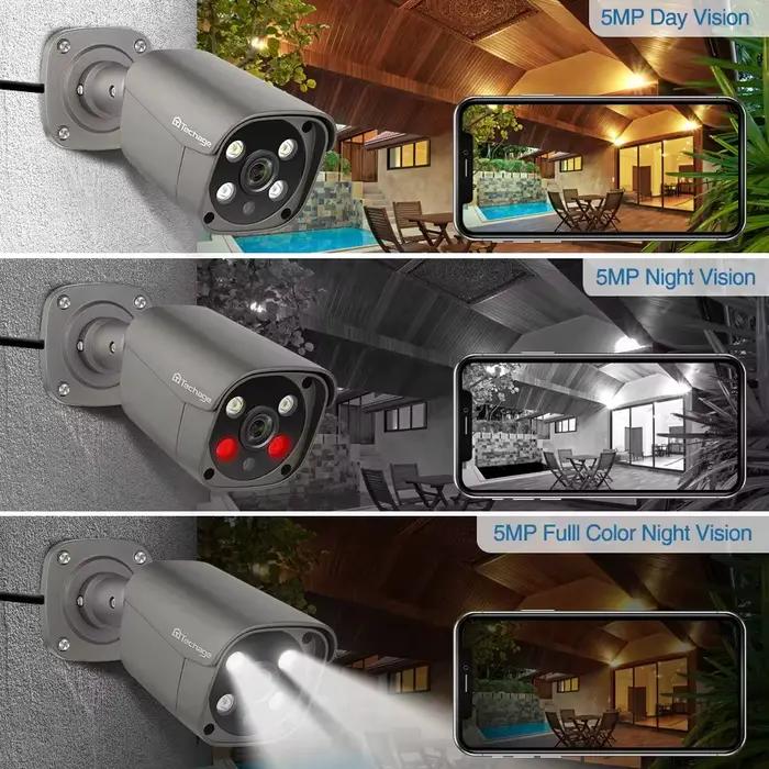 Techage-POE IP Foldbuy, 4MP, 5MP, 8MP, 4K