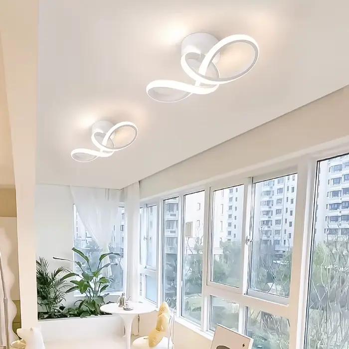 Plafonniers LED modernes pour couloir
