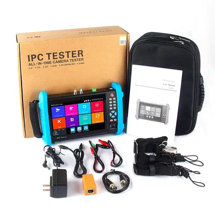 Testeur de caméra de sécurité NF-IPC716 IPC-9800 CCTV 7 pouces 8MP TVI AHD CVI avec sortie HDMI
