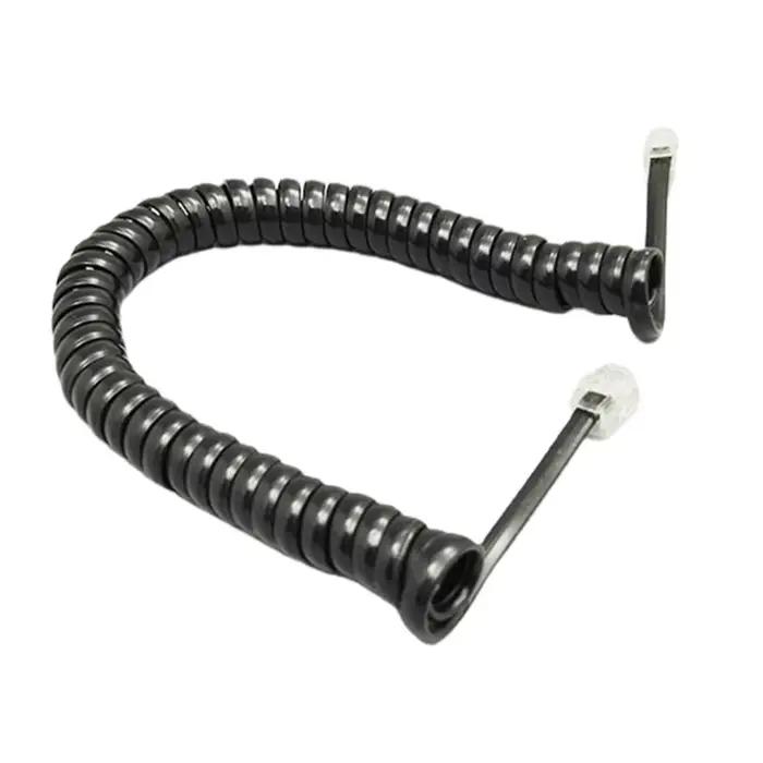 Cordon téléphonique enroulé