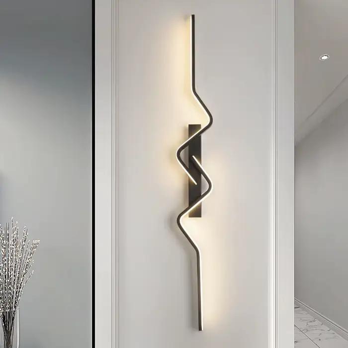Escalier moderne applique murale nordique salon lumières